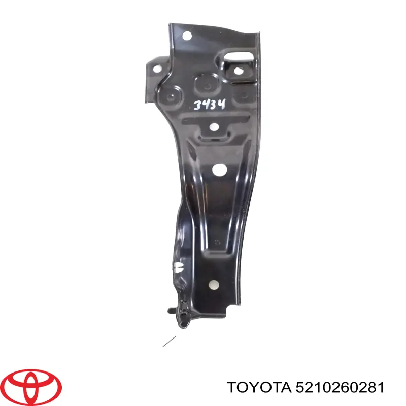 5210260281 Toyota Праве кріплення переднього бампера