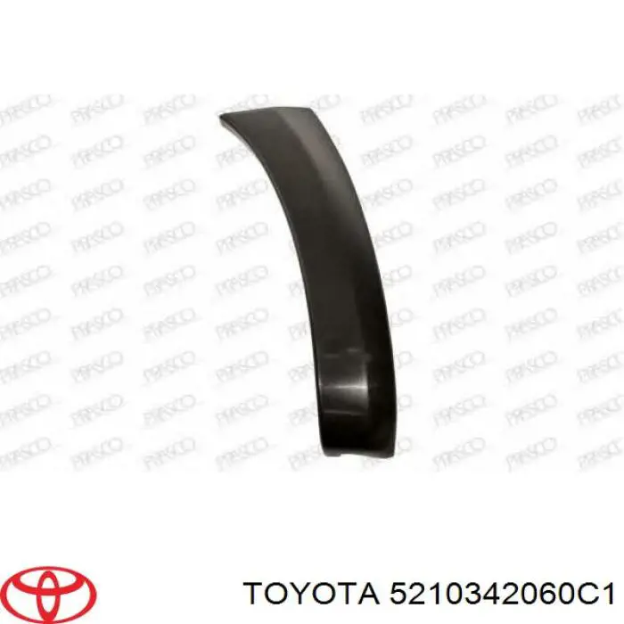 Накладка бампера переднього, ліва Toyota 5210342060C1 ціна, від 46.99 USD