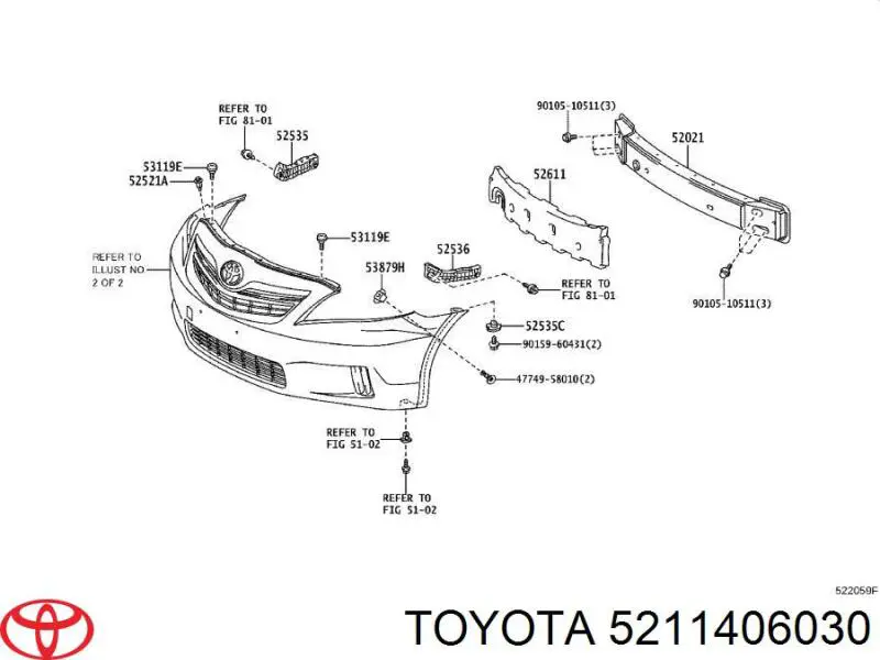 5211406030 Toyota 