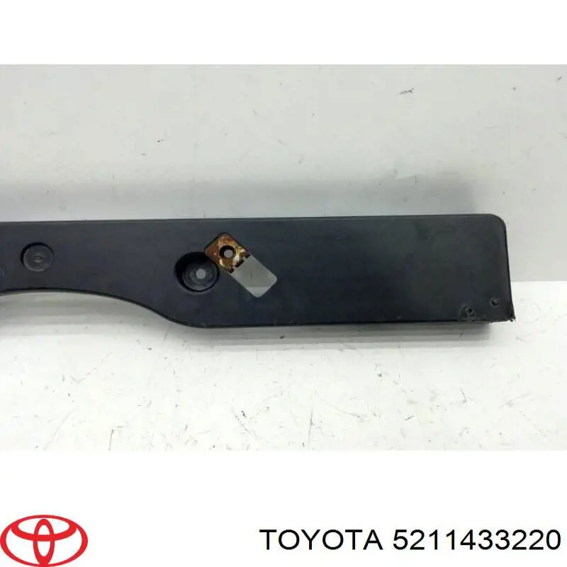 5211433220 Toyota панель кріплення номерного знака, переднього