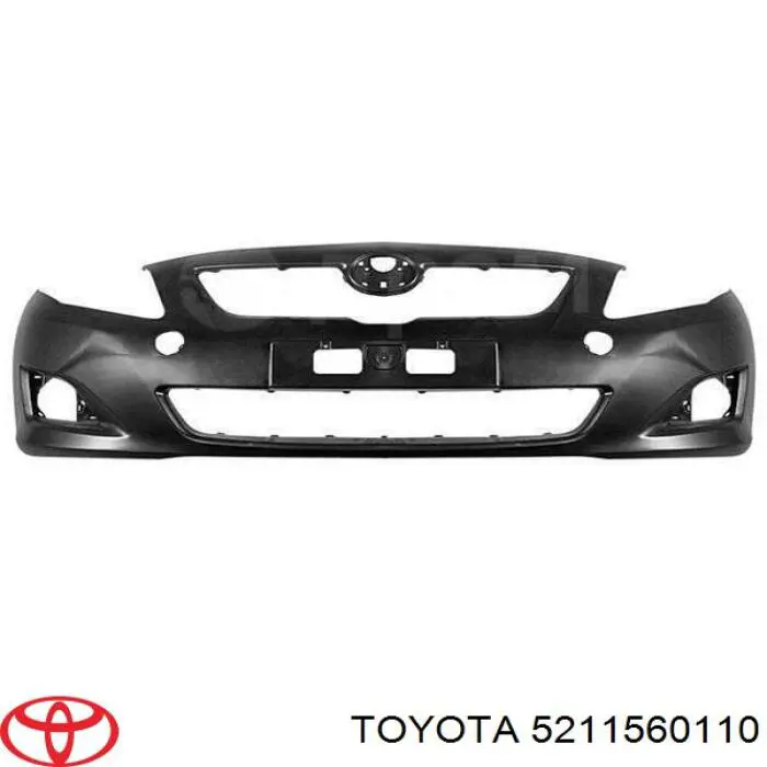 Праве кріплення переднього бампера Toyota 5211560110 ціна, від 12.98 USD