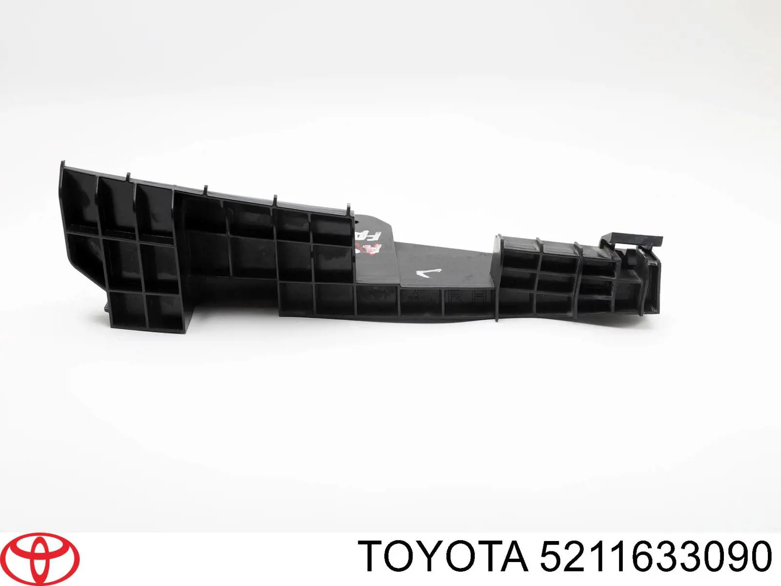 5211633090 Toyota кронштейн бампера переднього, лівий