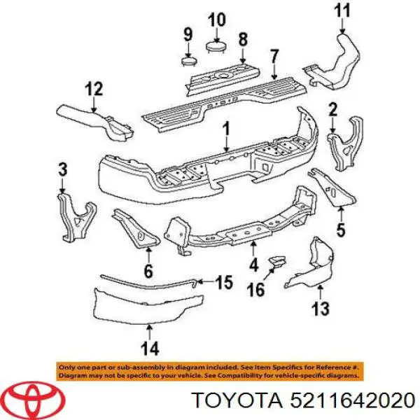 Купити 5211642020 Toyota 
