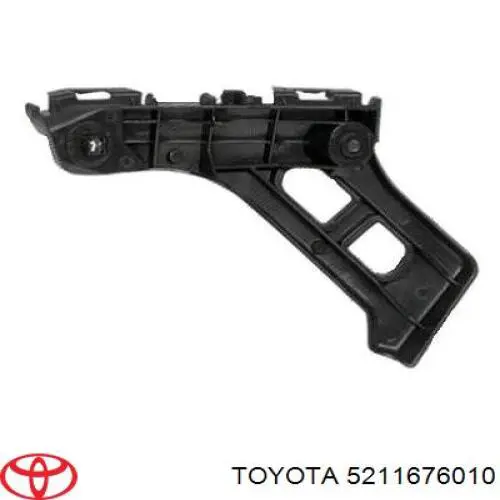5211676010 Toyota Кронштейн бампера переднього, зовнішній лівий