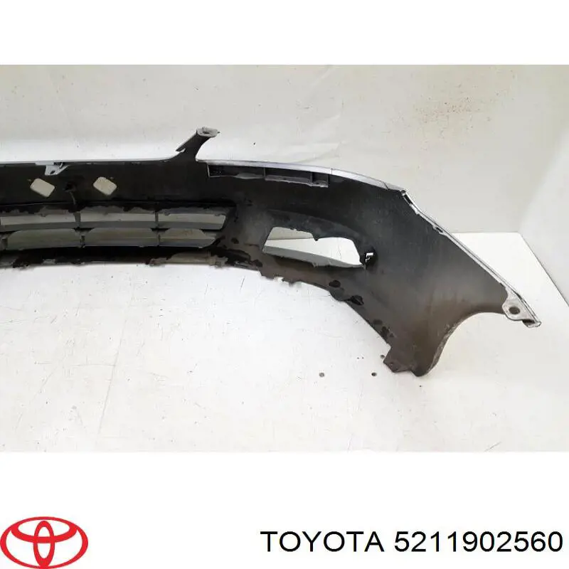 5211902560 Toyota Бампер передній в зборі