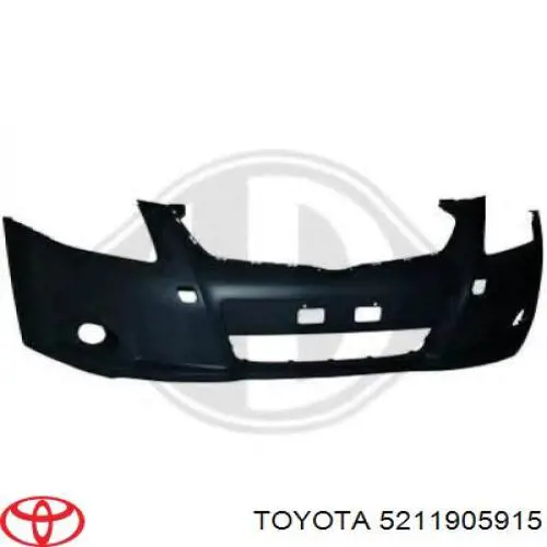 Бампер на авто Toyota 5211905915 ціна, від 86.23 USD