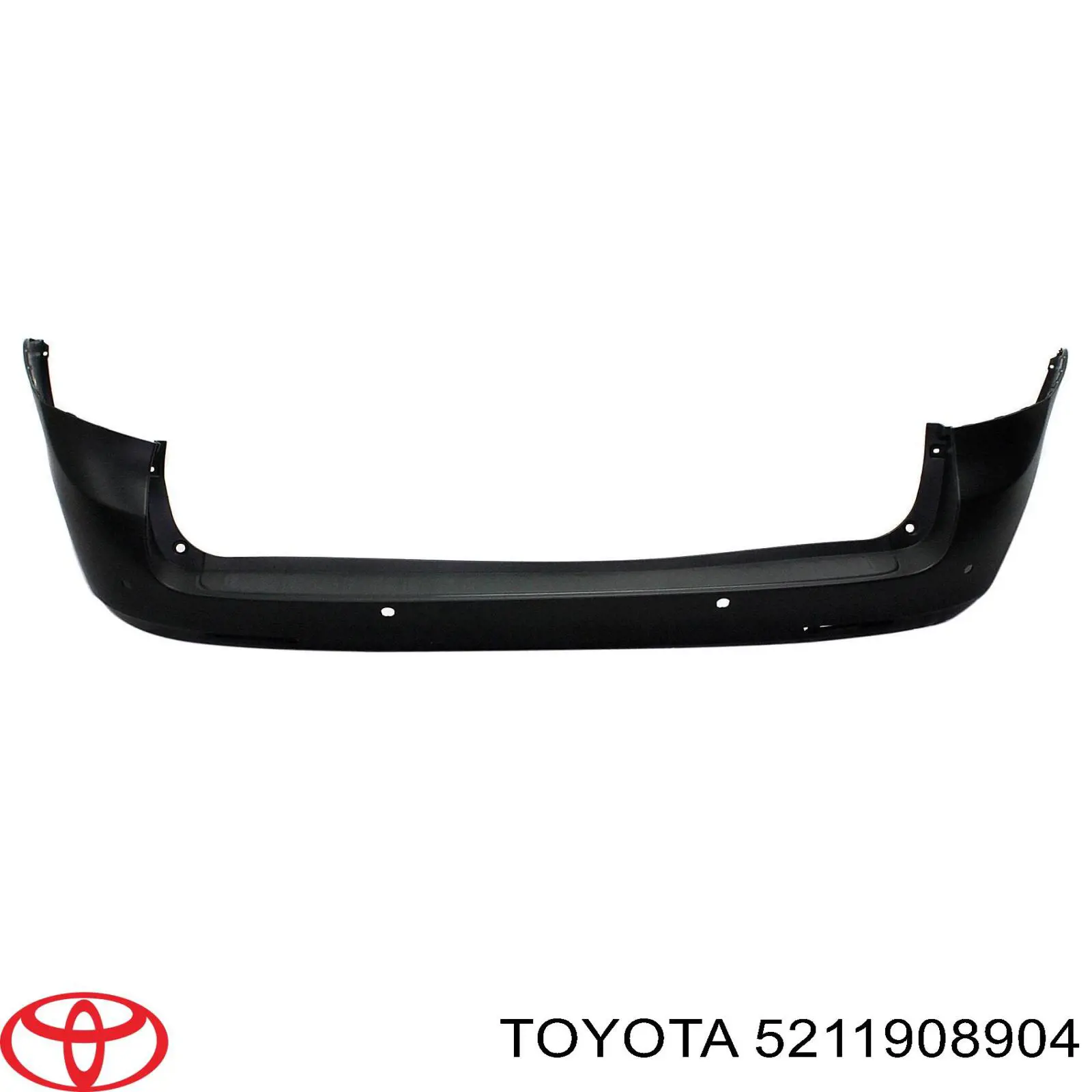 5211908904 Toyota Бампер передній в зборі