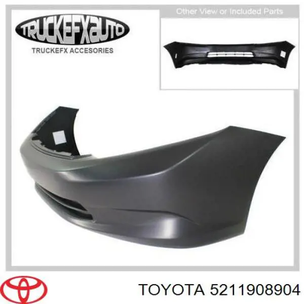  Передній бампер Toyota Sienna 