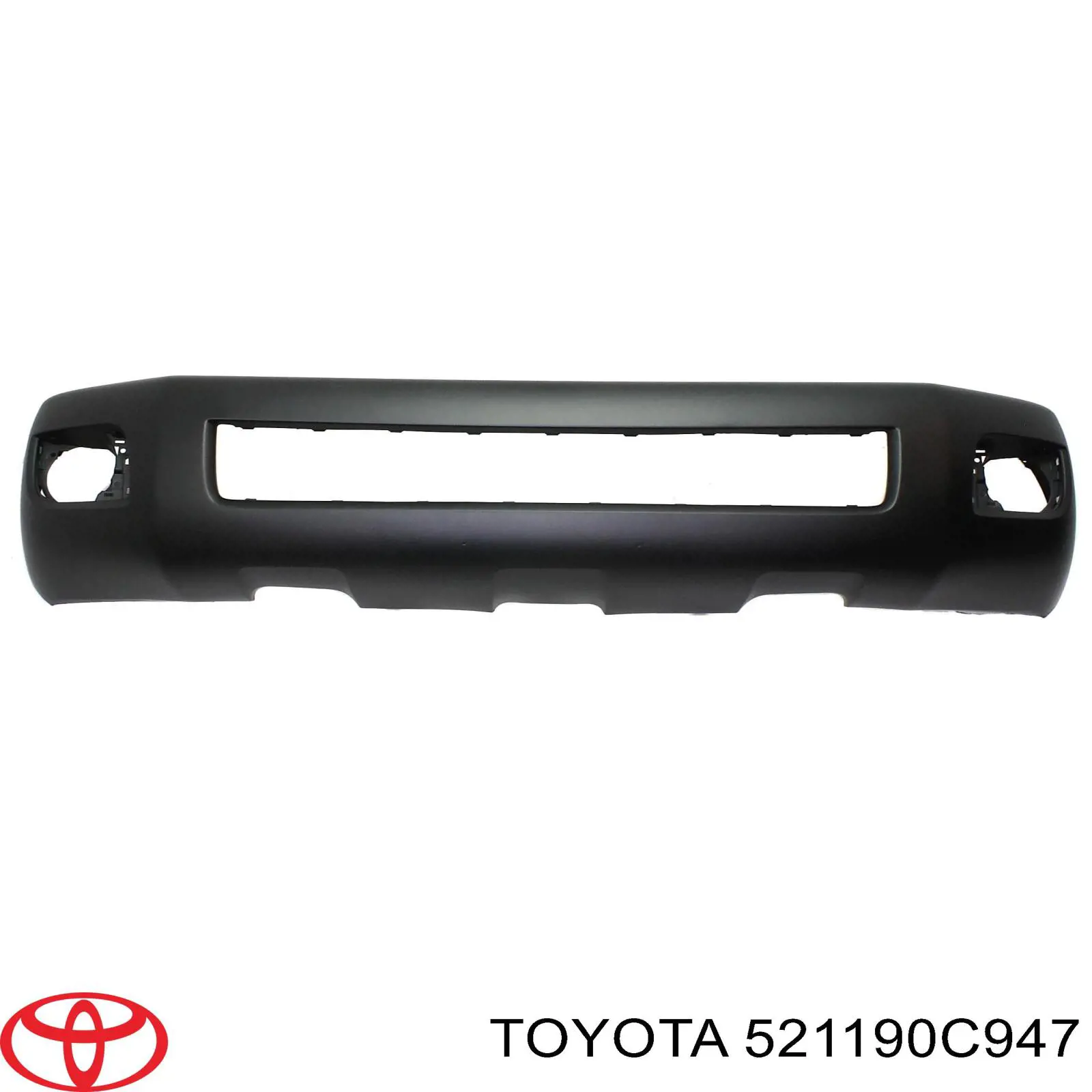 521190C947 Toyota Бампер передній в зборі