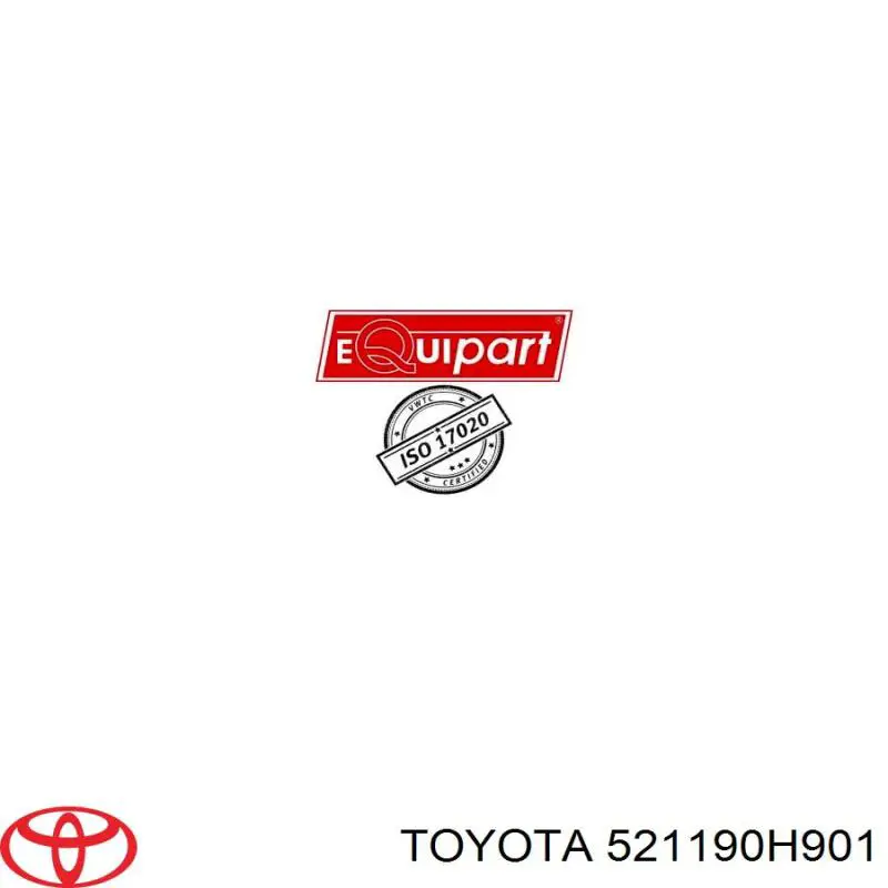 Купити 521190H901 Toyota Буфер (бампер) передній