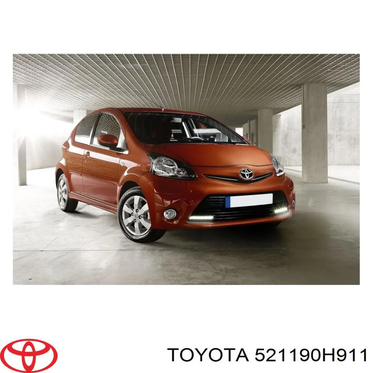 Купити 521190H911 Toyota Буфер (бампер) передній