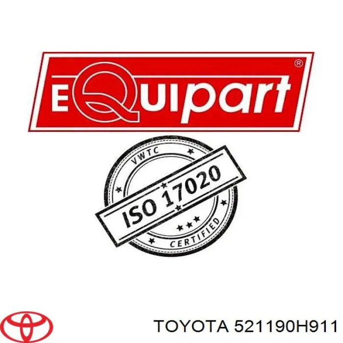 Бампер на авто Toyota 521190H911 ціна, від 80.14 USD