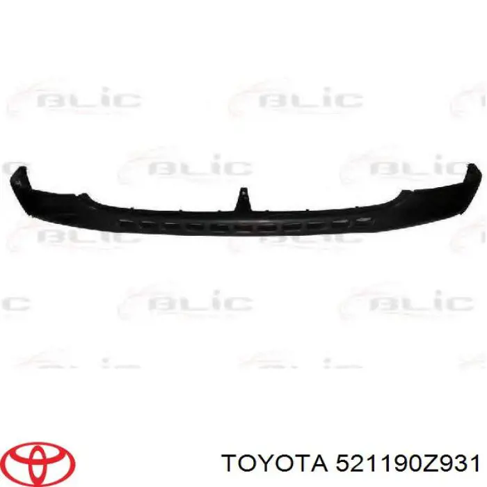 521190Z931 Toyota Бампер передній в зборі