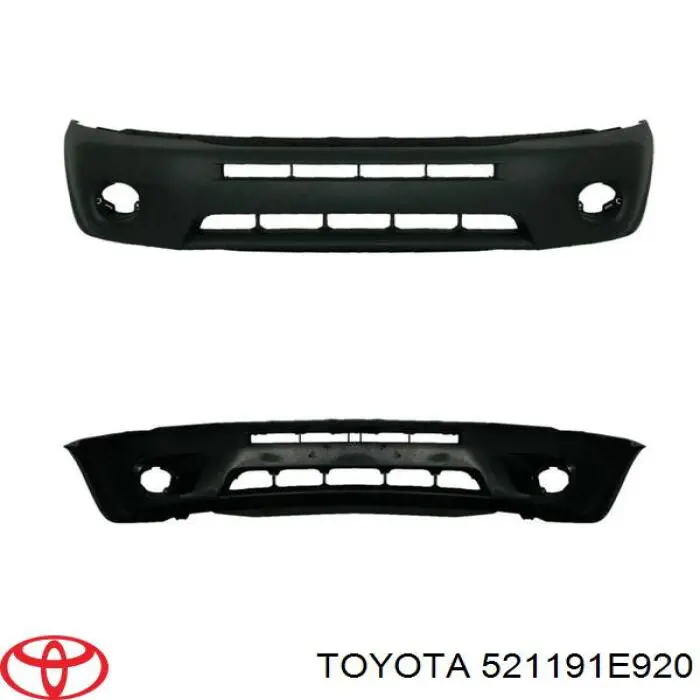  Передній бампер Toyota Corolla 