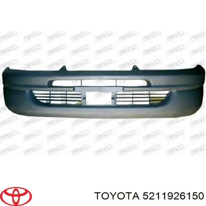 Бампер на авто Toyota 5211926150 ціна, від 174.64 USD