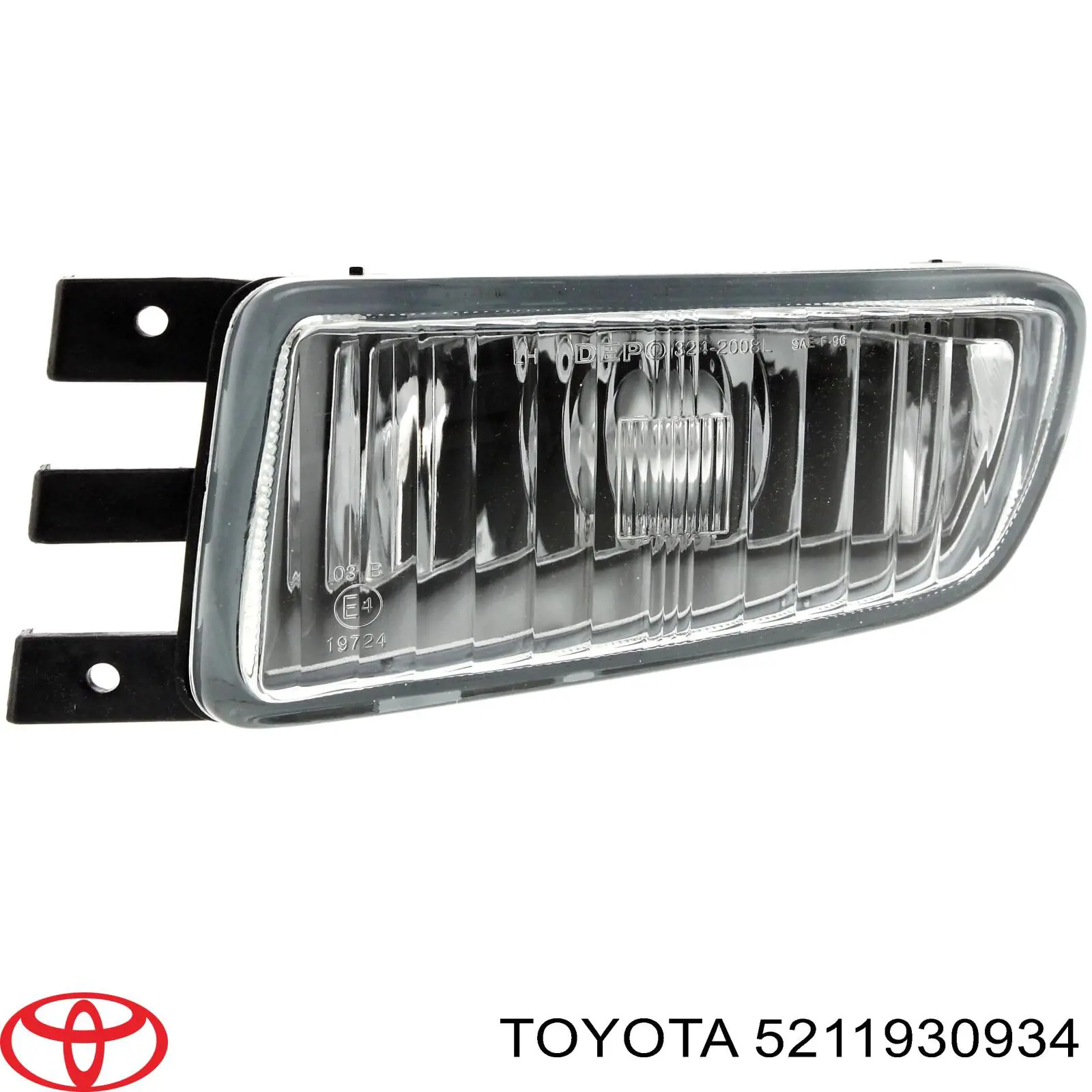 Бампер на авто Toyota 5211930934 ціна, від 124.17 USD