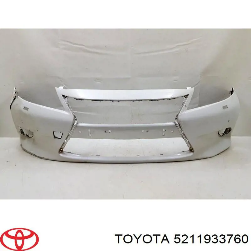 5211933760 Toyota Бампер передній в зборі