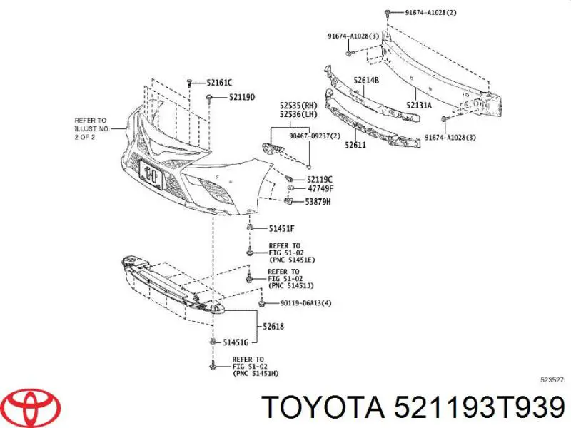  521193T939 Toyota