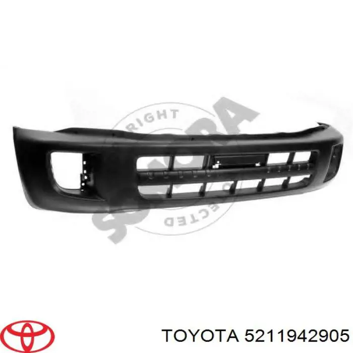 Бампер передній 5211942905 Toyota