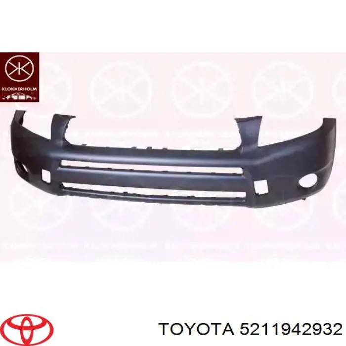 Купити 5211942932 Toyota Буфер (бампер) передній
