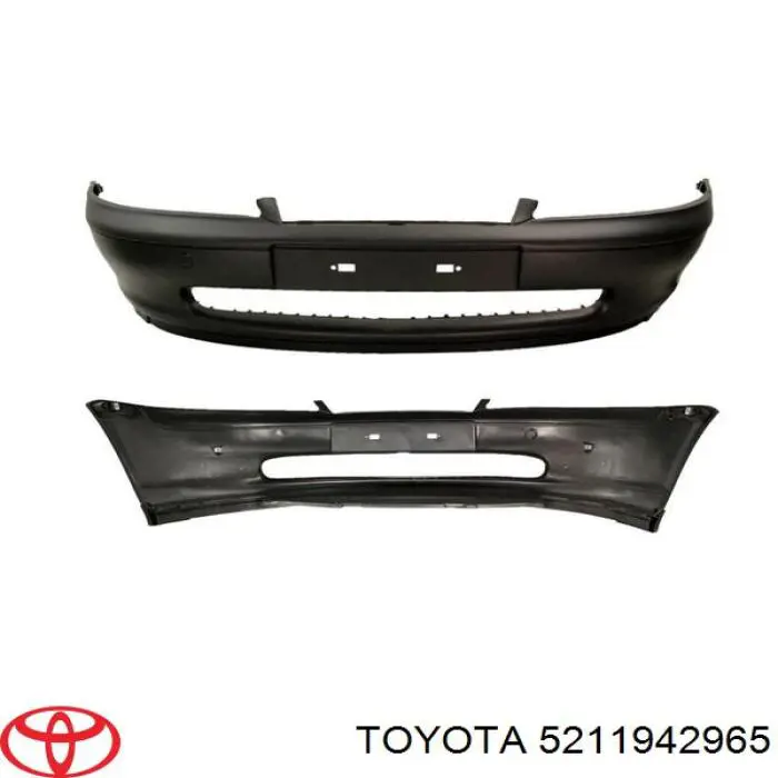  Передній бампер Toyota RAV4 3