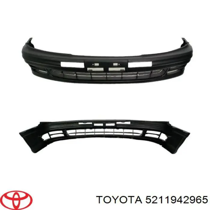 Бампер на авто Toyota 5211942965 ціна, від 44.74 USD