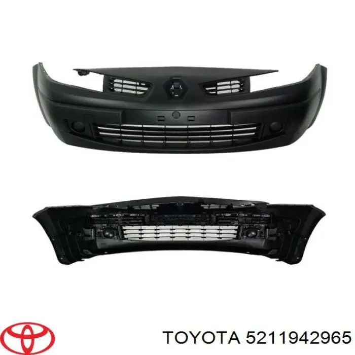 Передній бампер 5211942965 Toyota