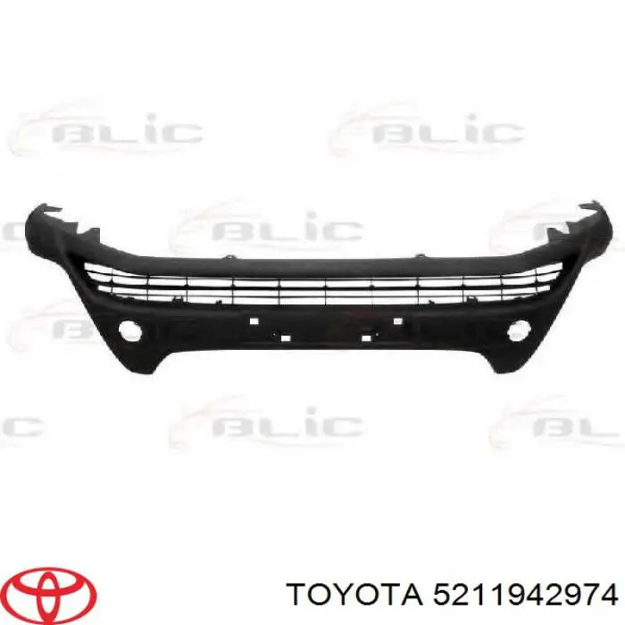 Бампер на авто Toyota 5211942974 ціна, від 380.76 USD
