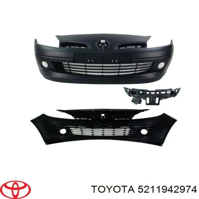 Купити 5211942974 Toyota Буфер (бампер) передній