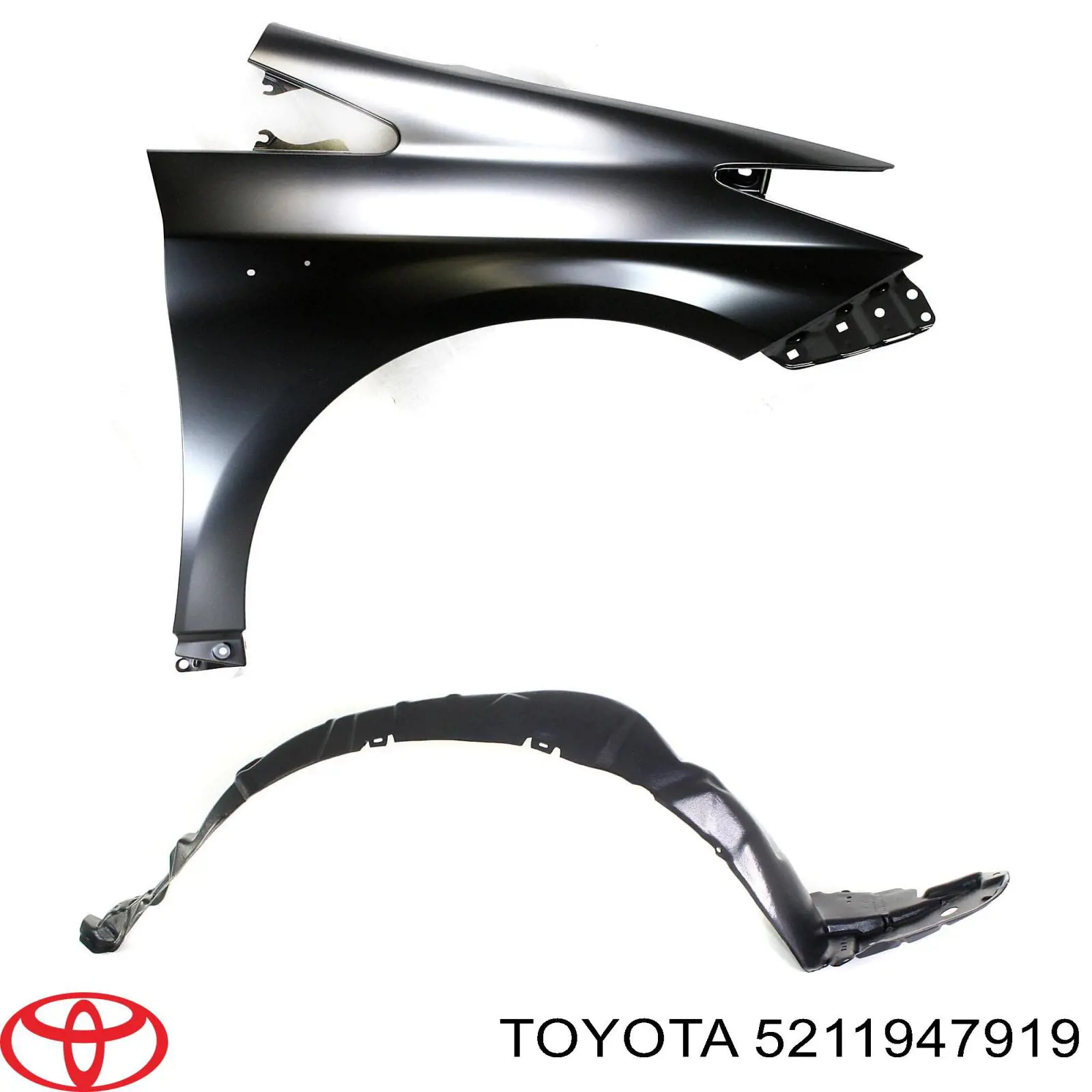 Бампер на авто Toyota 5211947919 ціна, від 62.15 USD
