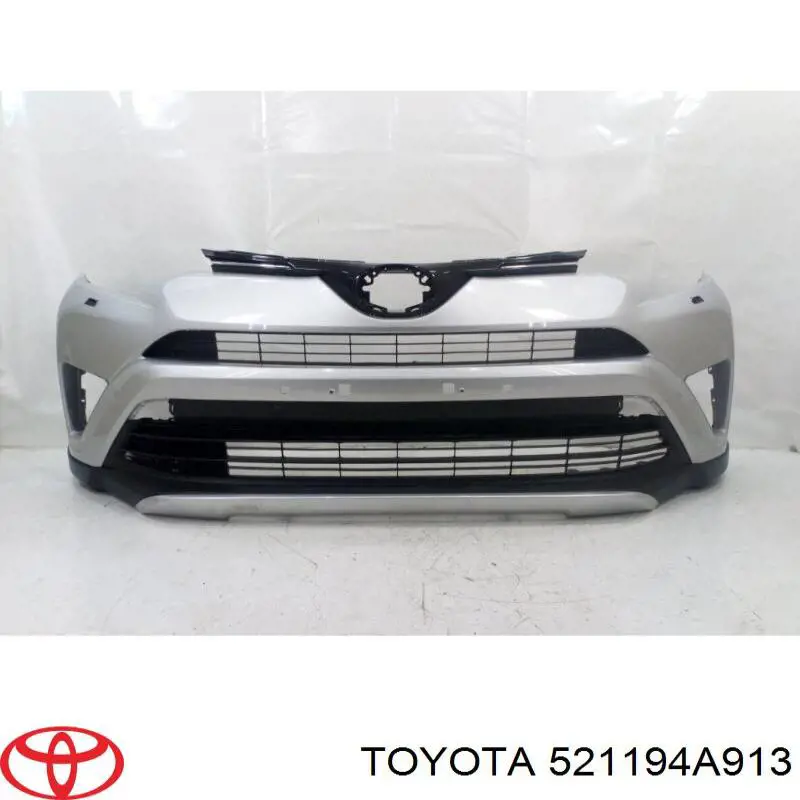 521194A913 Toyota Бампер передній в зборі