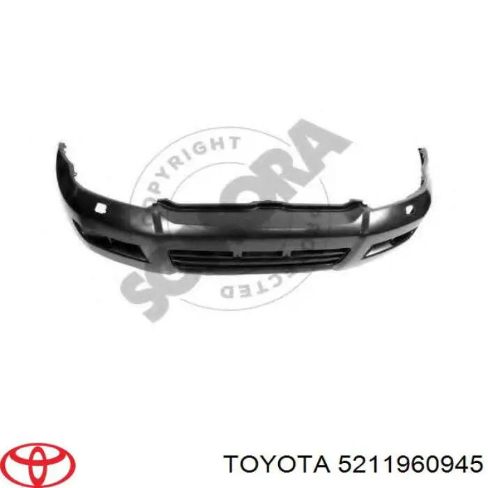 Купити 5211960945 Toyota Буфер (бампер) передній