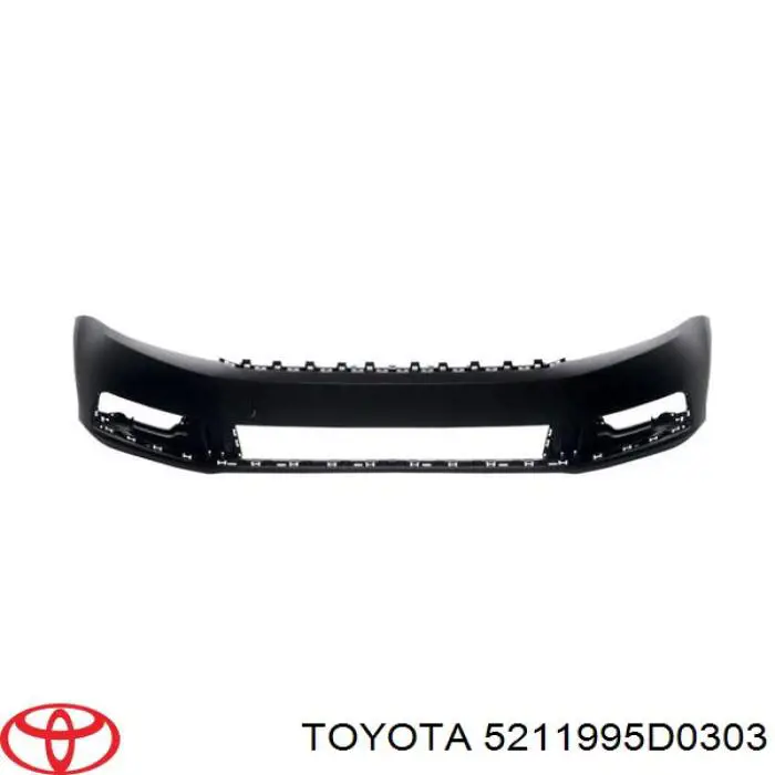 Бампер передній в зборі на Toyota Previa  TCR1, TCR2
