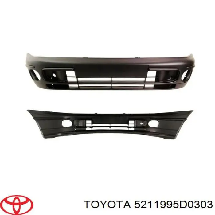 Бампер на авто Toyota Previa мінівен (TCR1, TCR2) (1990 - 2000) ціна, від 953.98 USD