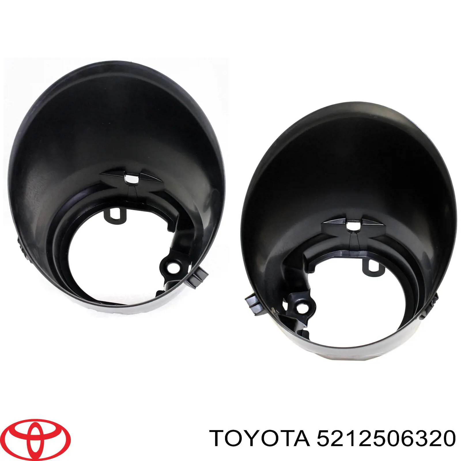 5212506320 Toyota Кронштейн кріплення протитуманной фари, правої