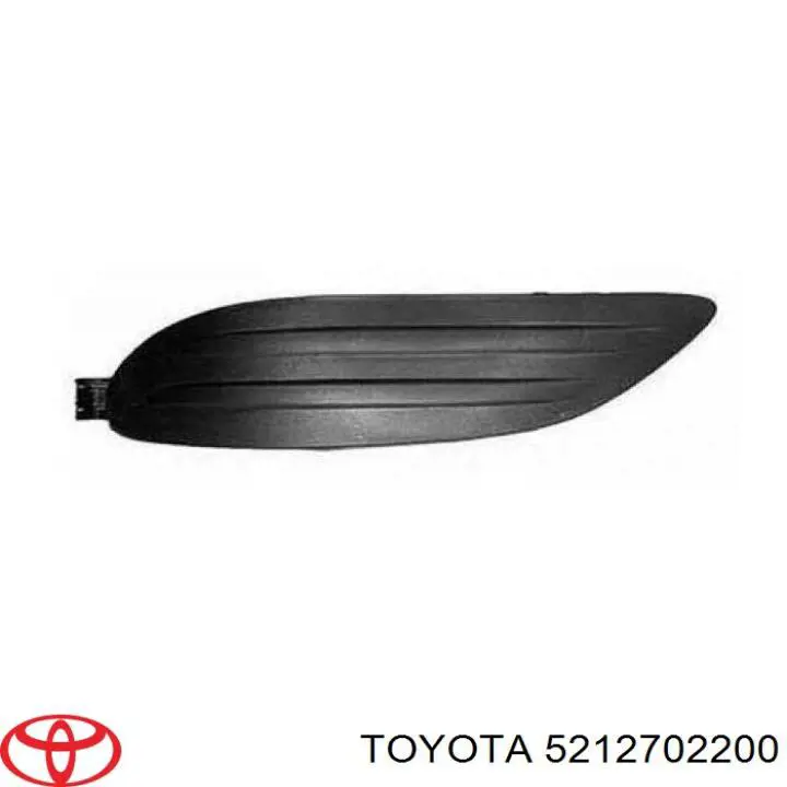 Купити 5212702200 Toyota Заглушка бампера буксирувального гака, передня права