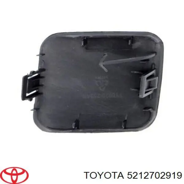Заглушка бампера буксирувального гака, передня Toyota 5212702919 ціна, від 11.52 USD