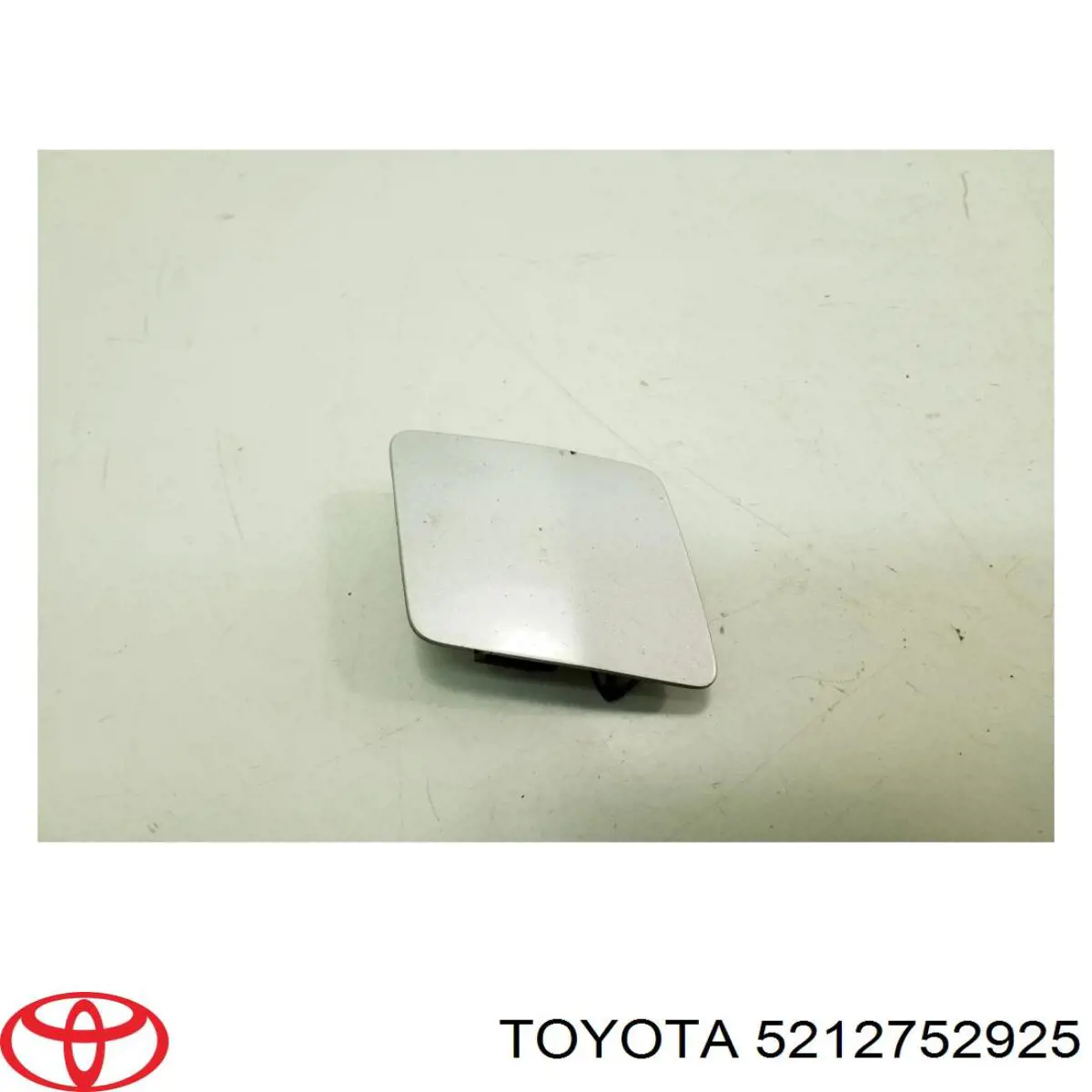 5212752925 Toyota Заглушка бампера буксирувального гака, передня
