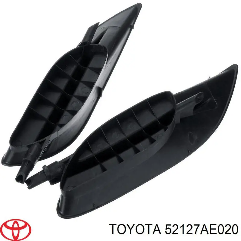 Решітка переднього бампера, права Toyota Sienna (L2) (Тойота Сієнна)