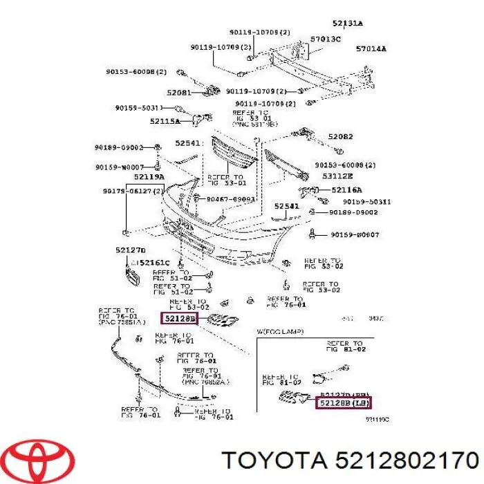 5212802170 Toyota 