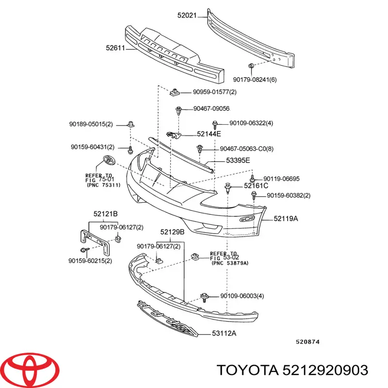 Купити 5212920903 Toyota 