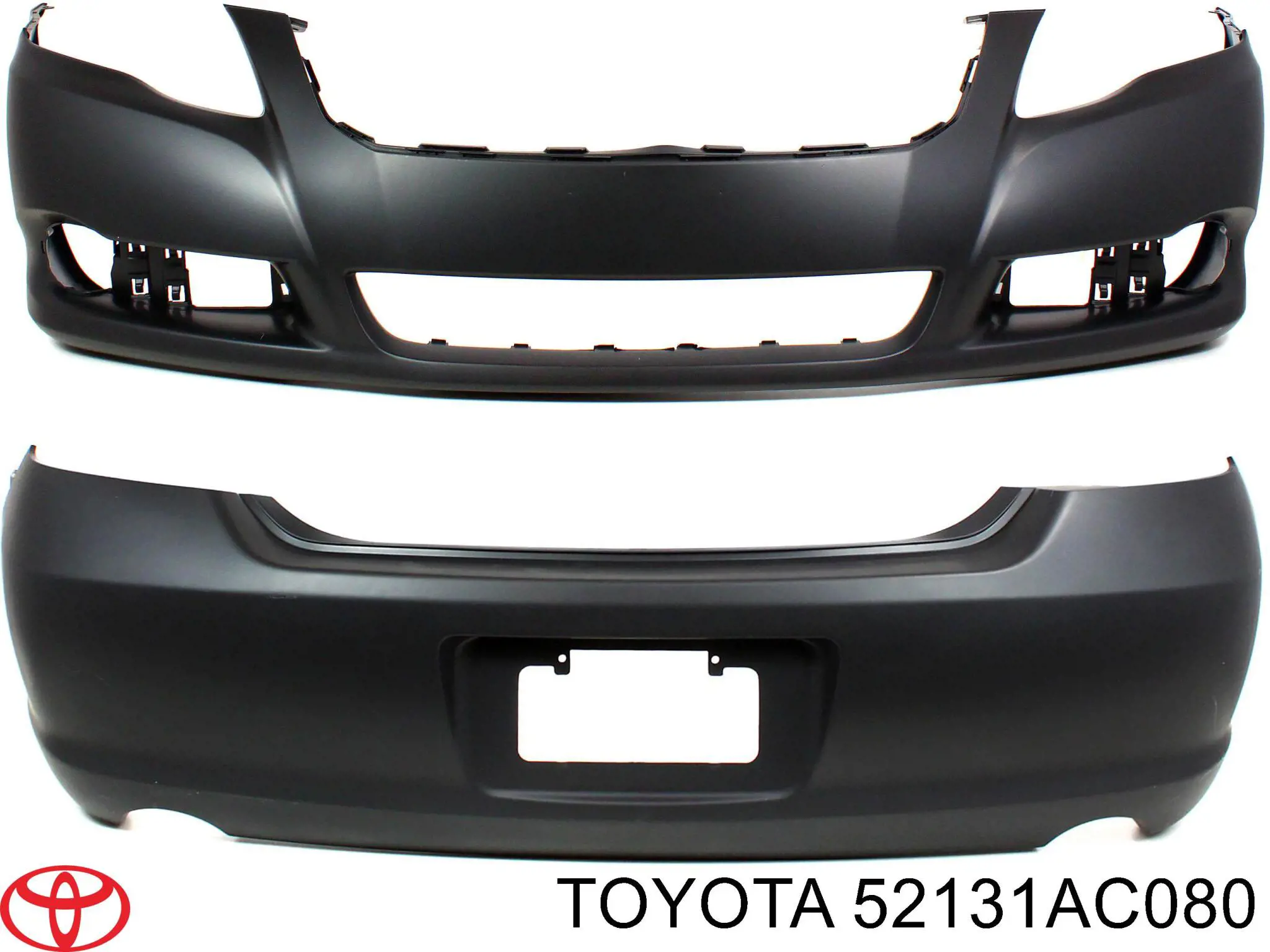 52131AC080 Toyota Балка бампера переднього