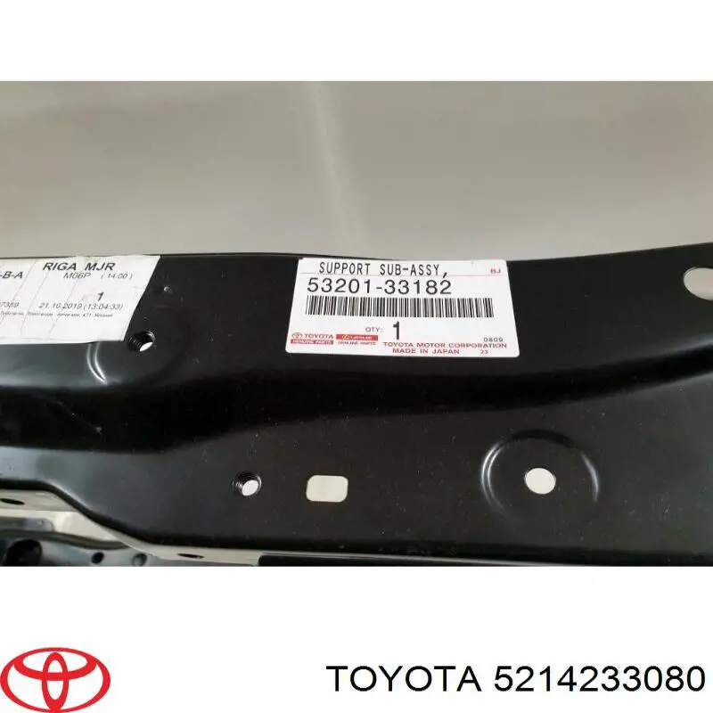Купити 5214233080 Toyota Кронштейн бампера переднього, лівий