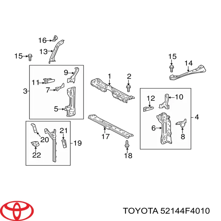  52144F4010 Toyota