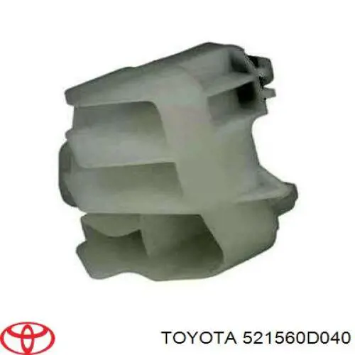 Кронштейн бампера заднього, лівий Toyota 521560D040 ціна, від 7.82 USD
