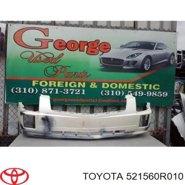 Лівий кронштейн заднього бампера Toyota 521560R010 ціна, від 33.57 USD