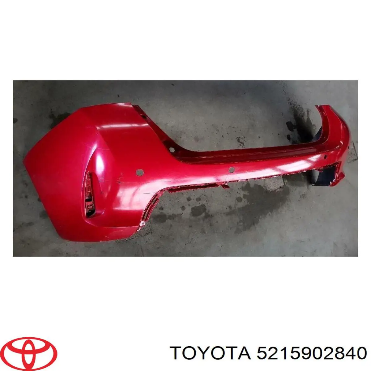 Кожух бампера заднього Toyota 5215902840 ціна, від 36.56 USD