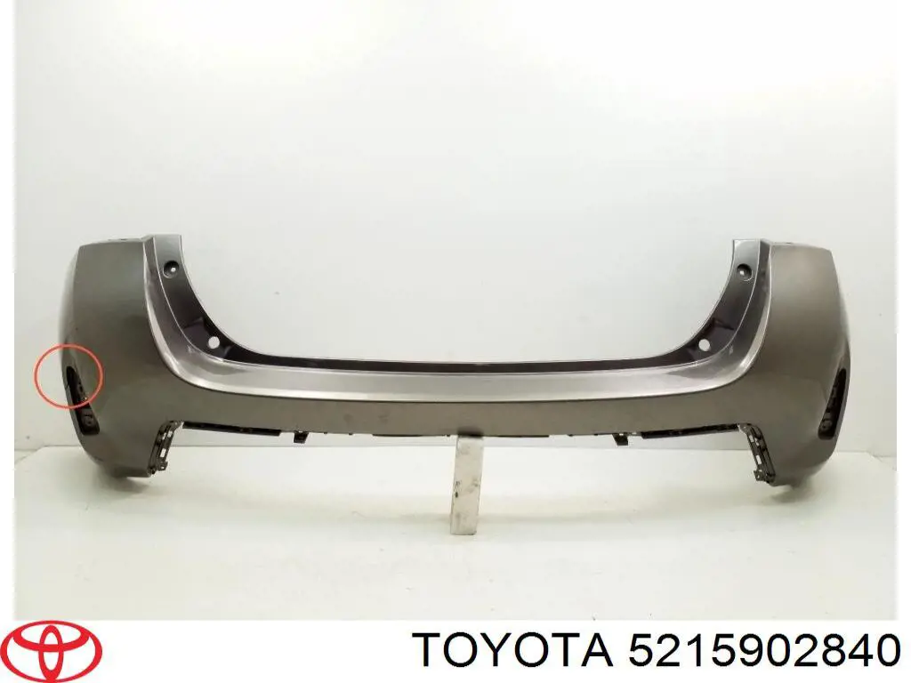 Задній бампер 5215902840 Toyota