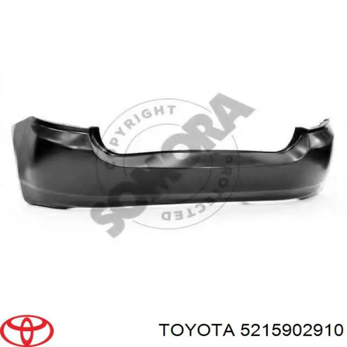 5215902910 Toyota бампер задній