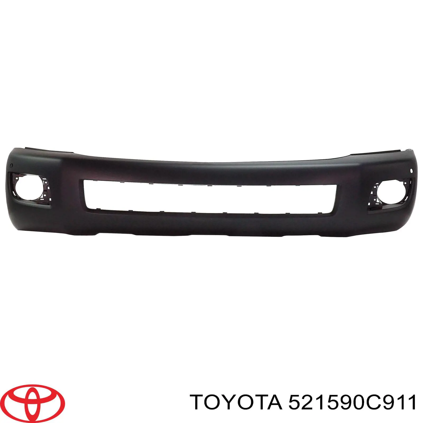 521590C911 Toyota Буфер (бампер) задній